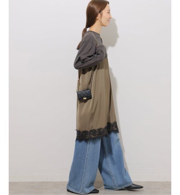 JOURNAL STANDARD relume「2WAYサテンレースキャミワンピース」|ワンピース|