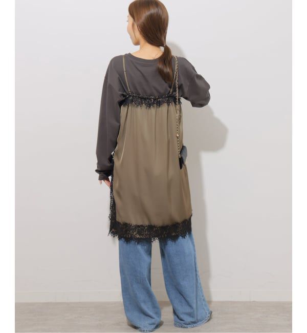 JOURNAL STANDARD relume「2WAYサテンレースキャミワンピース」|ワンピース|