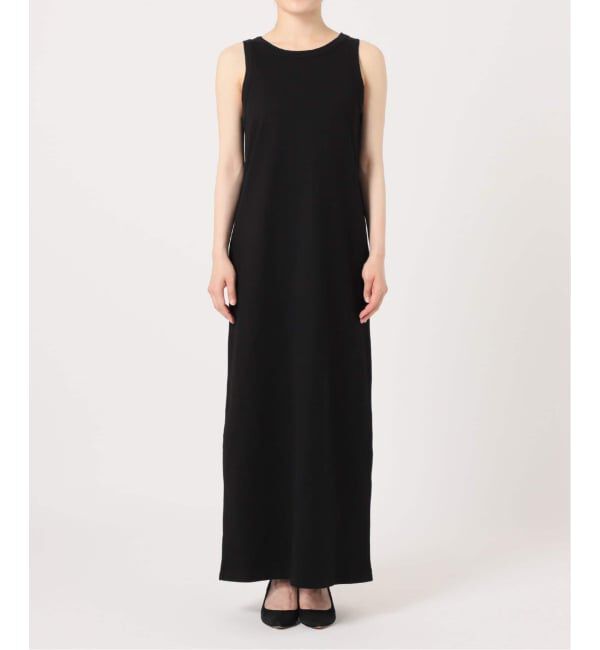 Spick and Span「《追加2》天竺アメスリロングワンピース」|ワンピース|