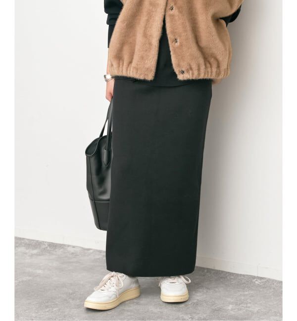 Spick and Span「ミラノリブニットスカート」|スカート|