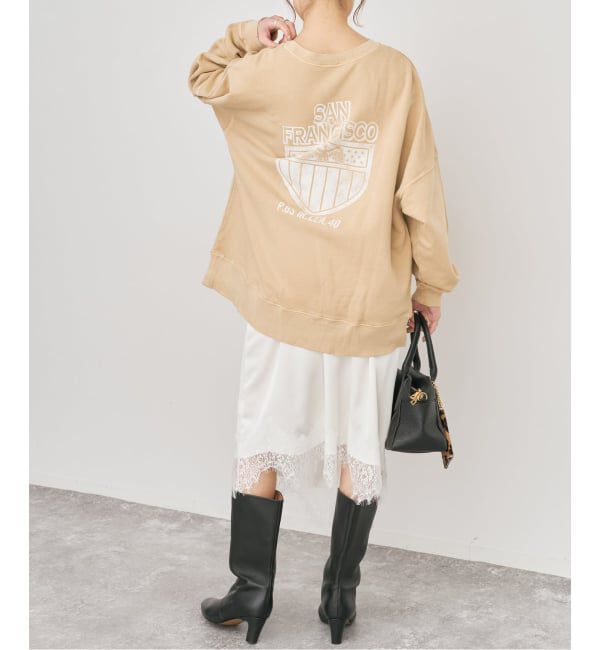 Spick and Span「レースサテンスカート」|スカート|