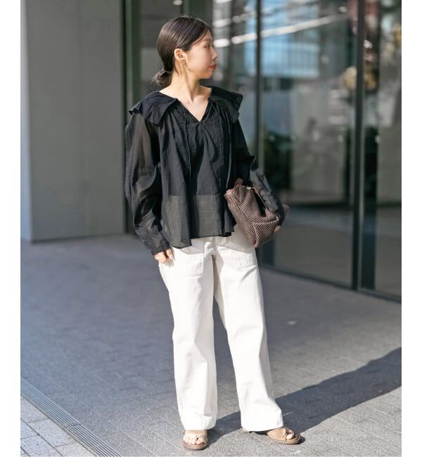 Spick and Span「《新色有り / 追加》ルーズベイカーパンツ」|カーゴ|