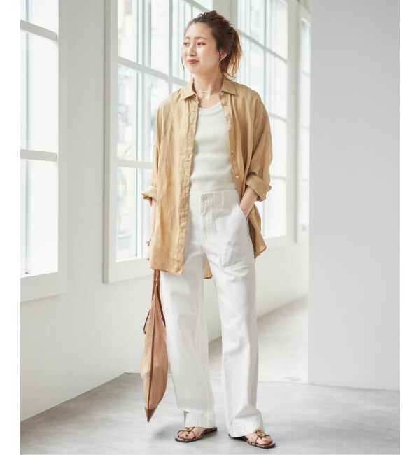 Spick and Span「《新色有り / 追加》ルーズベイカーパンツ」|カーゴ|