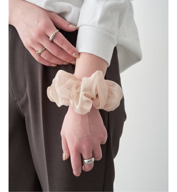 Spick and Span「TENDRESSE STUDIO / テンドレッセ スタジオ SHEER SILK SCRUNCHIE」|その他|