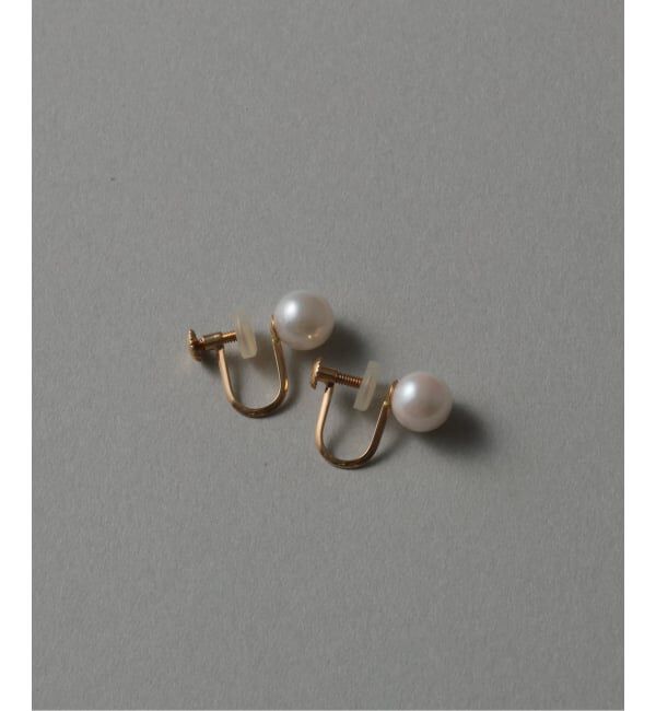 Lilas by Spick&Span「《WEB限定》アコヤパール6mmイヤリング K10（両耳）」|イヤリング|