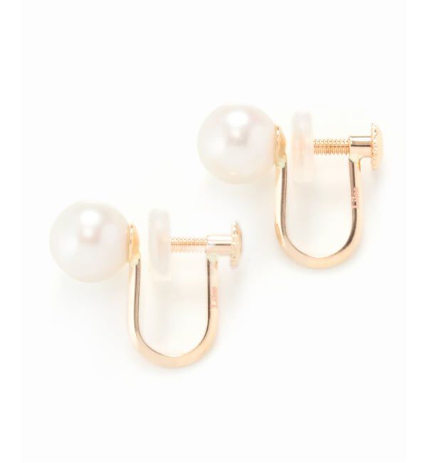 Lilas by Spick&Span「《WEB限定》アコヤパール6mmイヤリング K10（両耳）」|イヤリング|