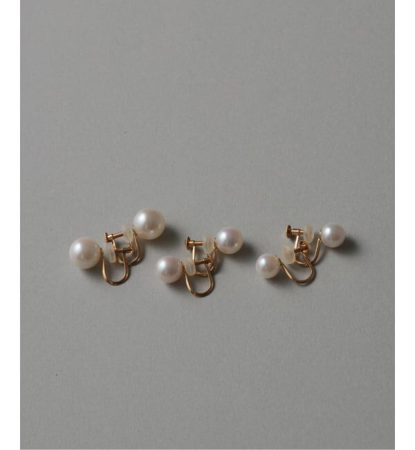 Lilas by Spick&Span「《WEB限定》アコヤパール7mmイヤリング K10（両耳）」|イヤリング|
