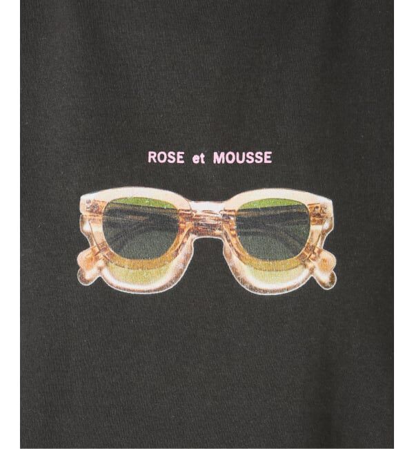 Spick and Span「ANGE IN DISGUISE/アンジ イン ディスガイズ ROSE et MOUSSE TEE」|Tシャツ・カットソー|