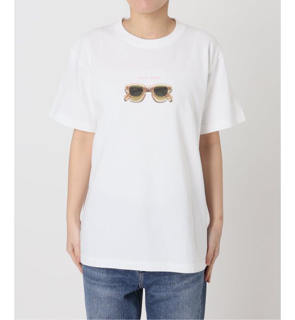 Spick and Span「ANGE IN DISGUISE/アンジ イン ディスガイズ ROSE et MOUSSE TEE」|Tシャツ・カットソー|