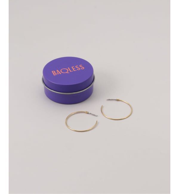 Spick and Span「《一部店舗+WEB限定》BAQLESS / バックレス Embrace Float Gold」|ピアス|
