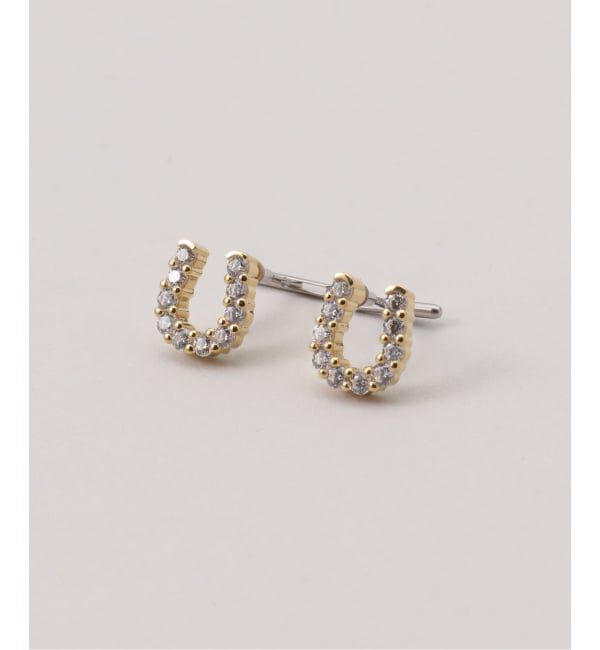 Spick and Span「《一部店舗+WEB限定》BAQLESS / バックレス Honesty Alina Gold」|ピアス|ゴールド