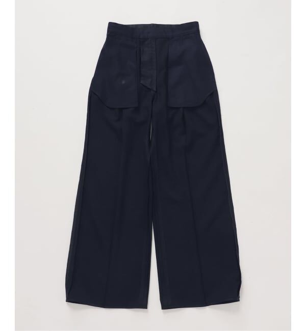 Spick and Span「《セットアップ可》ライトドライクロスパンツ」|スラックス|