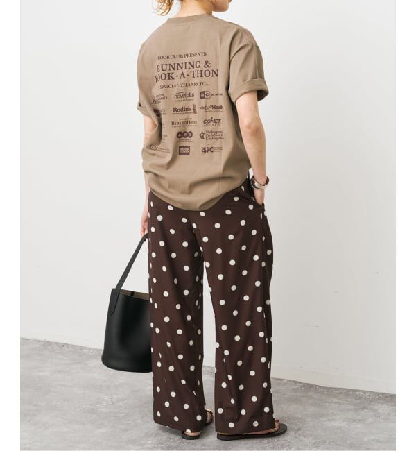 Spick and Span「《一部店舗+WEB限定》ドットプリントイージーパンツ」|その他|
