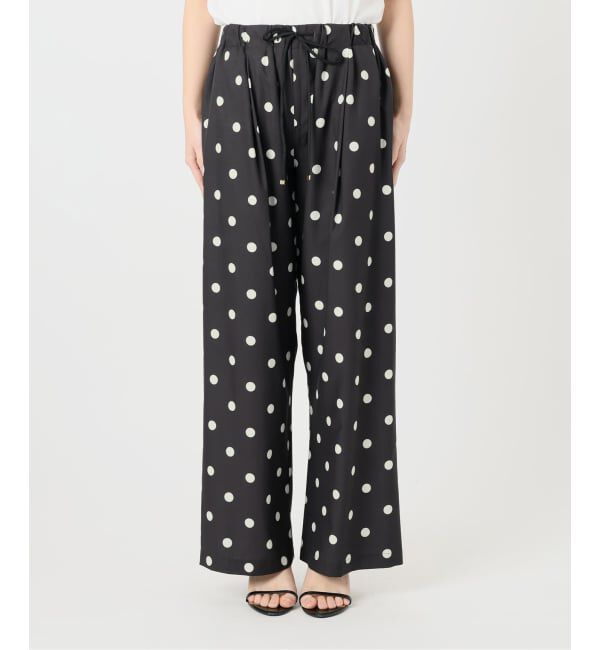 Spick and Span「《一部店舗+WEB限定》ドットプリントイージーパンツ」|その他|