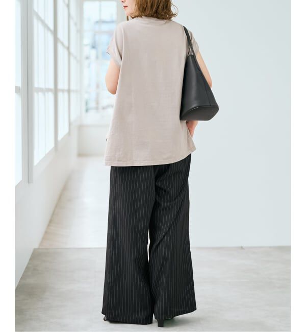 Spick and Span「《新色有り / 追加》ジョーゼットイージーパンツ」|スラックス|