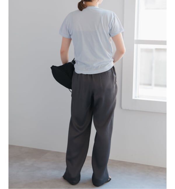 Spick and Span「《新色有り / 追加》ATON/エイトン FRESCA SINGLE JERSEY TIGHT FIT T-SH」|Tシャツ・カットソー|