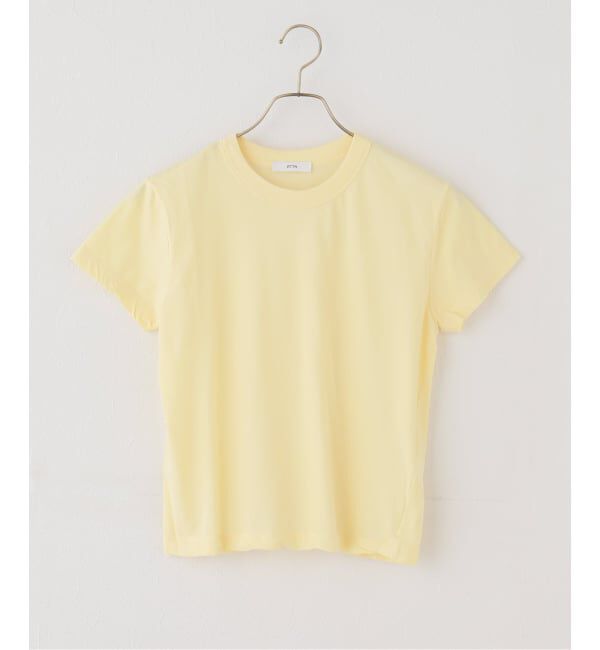 Spick and Span「《新色有り / 追加》ATON/エイトン FRESCA SINGLE JERSEY TIGHT FIT T-SH」|Tシャツ・カットソー|