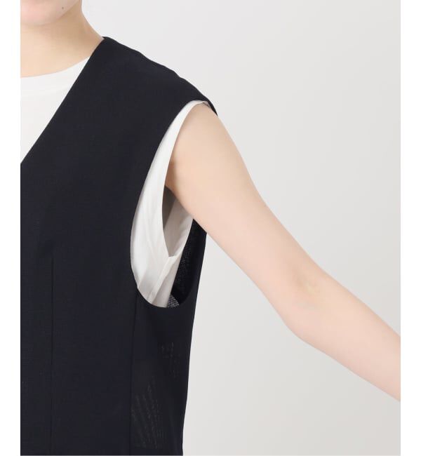 Spick and Span「ドライメッシュツイードベスト」|ベスト・ジレ|