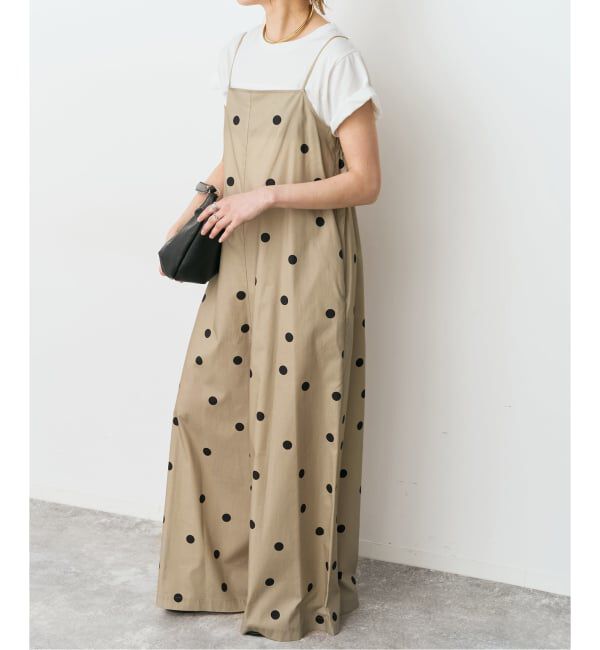 Spick and Span「ドットサロペット」|オールインワン|