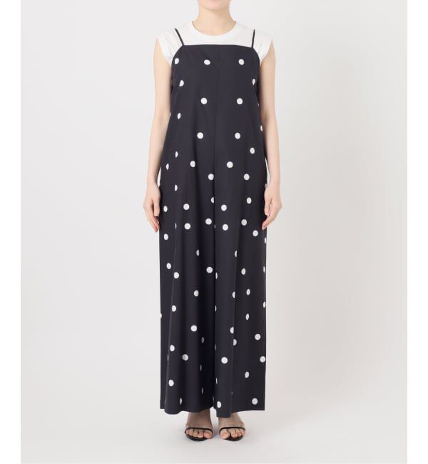 Spick and Span「ドットサロペット」|オールインワン|