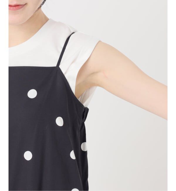 Spick and Span「ドットサロペット」|オールインワン|