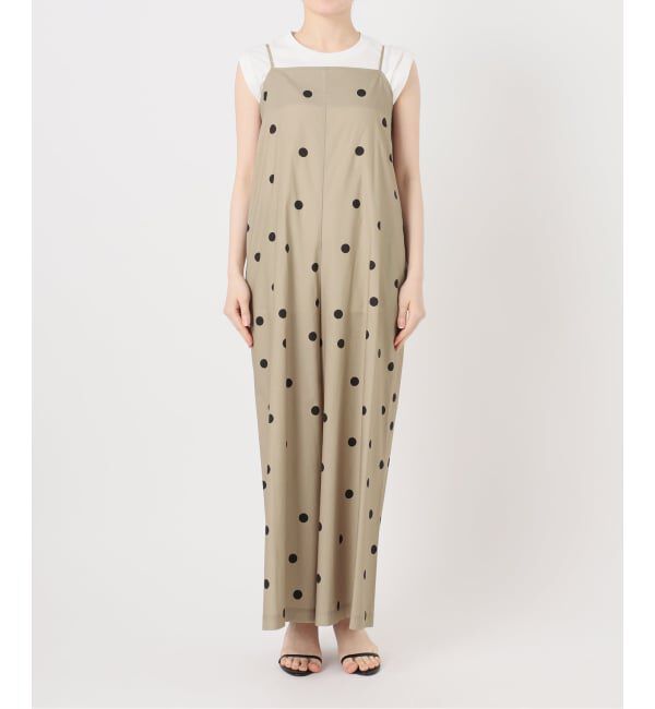 Spick and Span「ドットサロペット」|オールインワン|