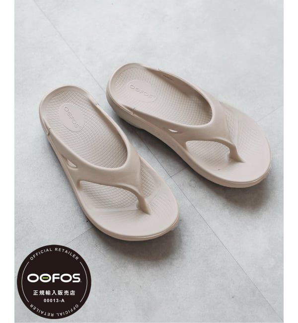 Spick and Span「《追加》OOFOS/ウーフォス OOriginal」|サンダル|グレーA