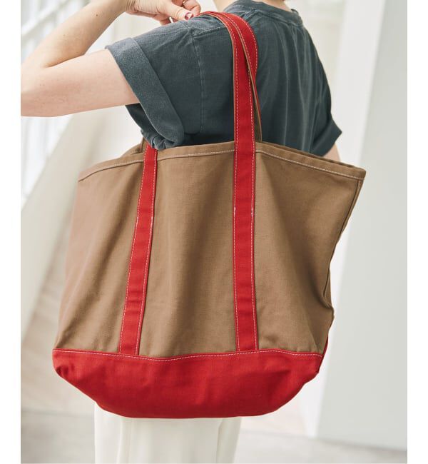 Spick and Span「BIRTHDAYSUIT/バースデースーツ SOLID CANVAS BAG」|トートバッグ|