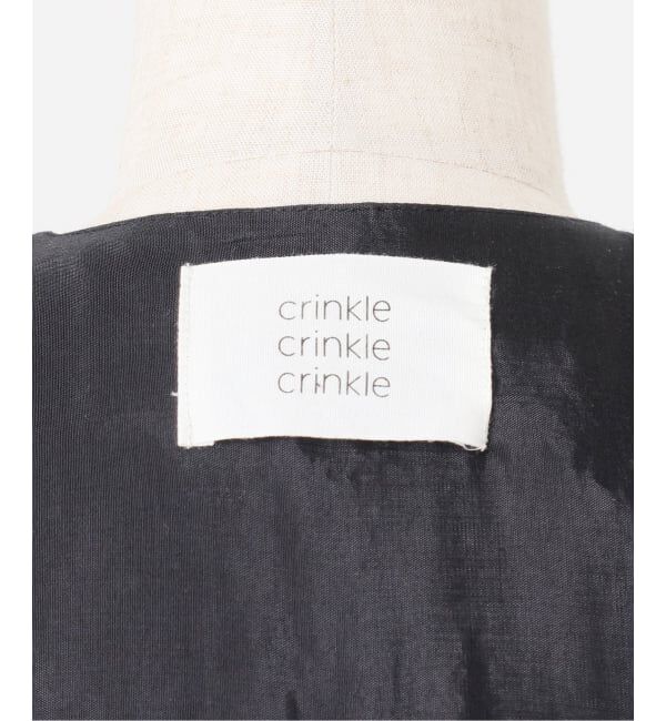 Spick and Span「《別注》crinkle crinkle crinkle Frill rayon shantung vest*」|ベスト・ジレ|