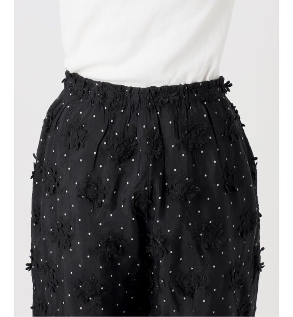 Spick and Span「crinkle crinkle crinkle dot 3D rayon shuntang easy pants」|その他|