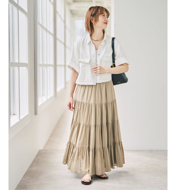 Spick and Span「5 1/2 HALF Sleeve Shirt」|シャツ・ブラウス|