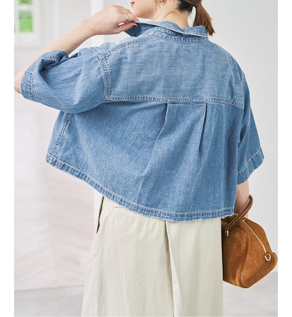 Spick and Span「5 1/2 HALF Sleeve Shirt」|シャツ・ブラウス|