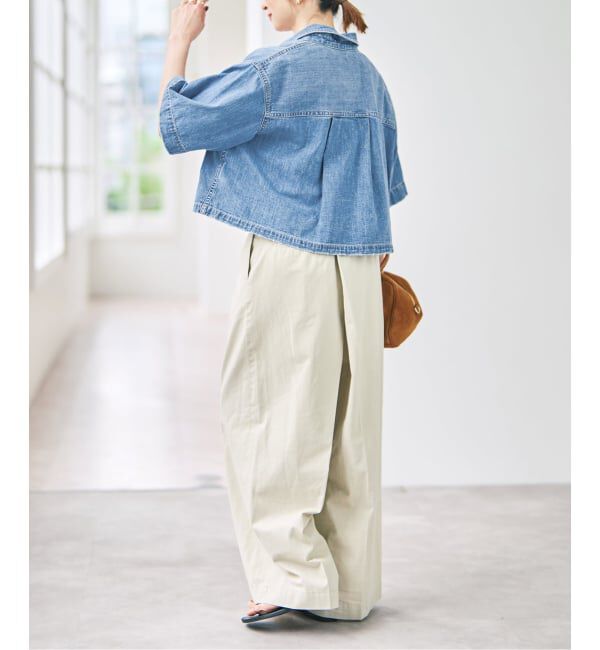 Spick and Span「5 1/2 HALF Sleeve Shirt」|シャツ・ブラウス|