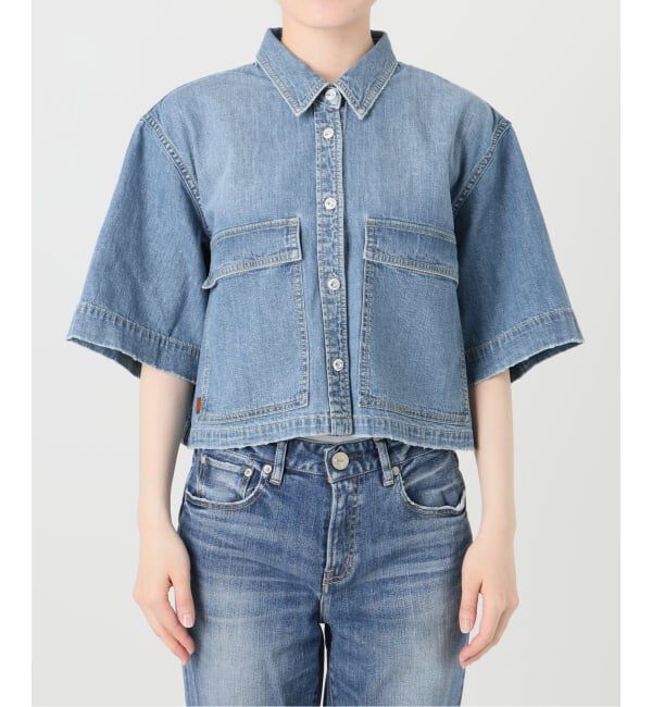 Spick and Span「5 1/2 HALF Sleeve Shirt」|シャツ・ブラウス|