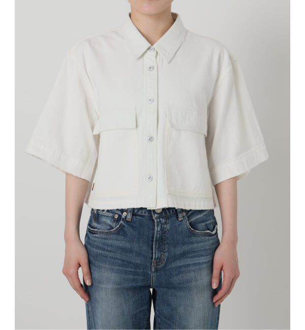 Spick and Span「5 1/2 HALF Sleeve Shirt」|シャツ・ブラウス|