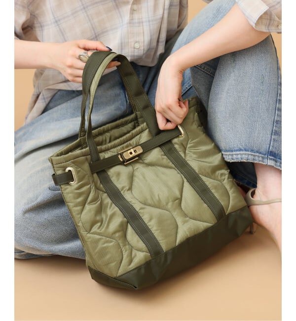 Spick and Span「《一部店舗+WEB限定》SITA PARANTICA/シータパランティカ キルティングナイロントート」|トートバッグ|