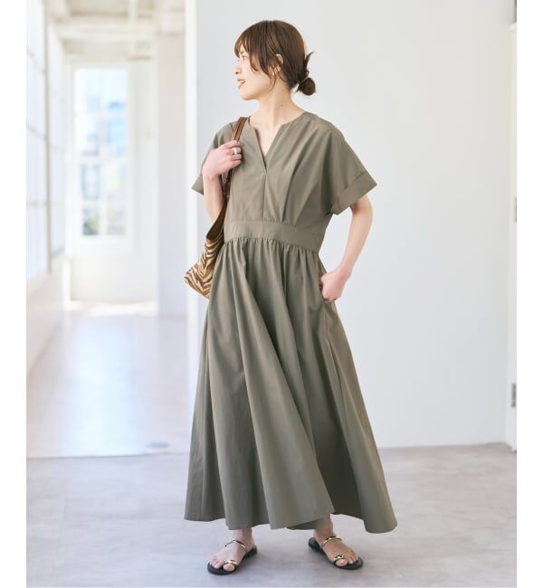 Spick and Span「タイプライタータックワンピース」|ワンピース|