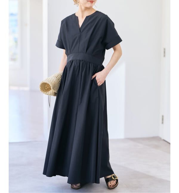 Spick and Span「タイプライタータックワンピース」|ワンピース|