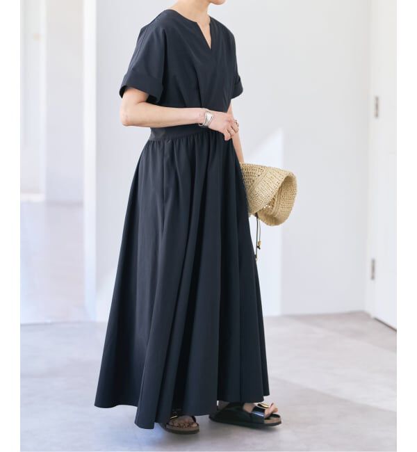 Spick and Span「タイプライタータックワンピース」|ワンピース|