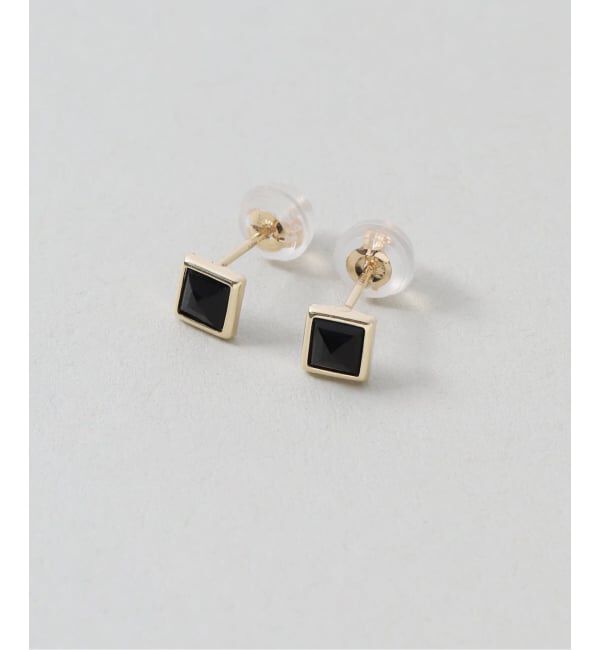 Lilas by Spick&Span「《WEB限定》バイカラー2WAYフリンジピアス K10（両耳）」|ピアス|