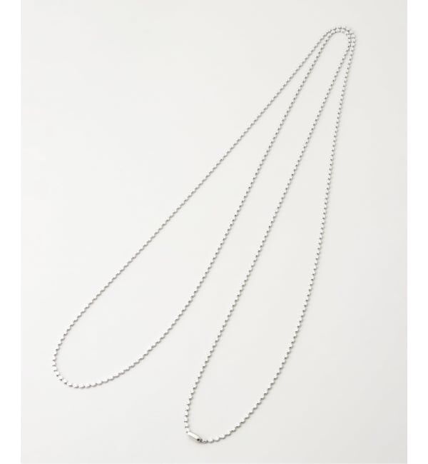 Spick and Span「EO / イオ BALL CHAIN LONG NECKLACE」|ネックレス|