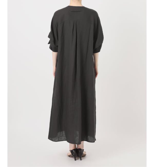 Spick and Span「TICCA リネンツイストスリーブワンピース」|ワンピース|
