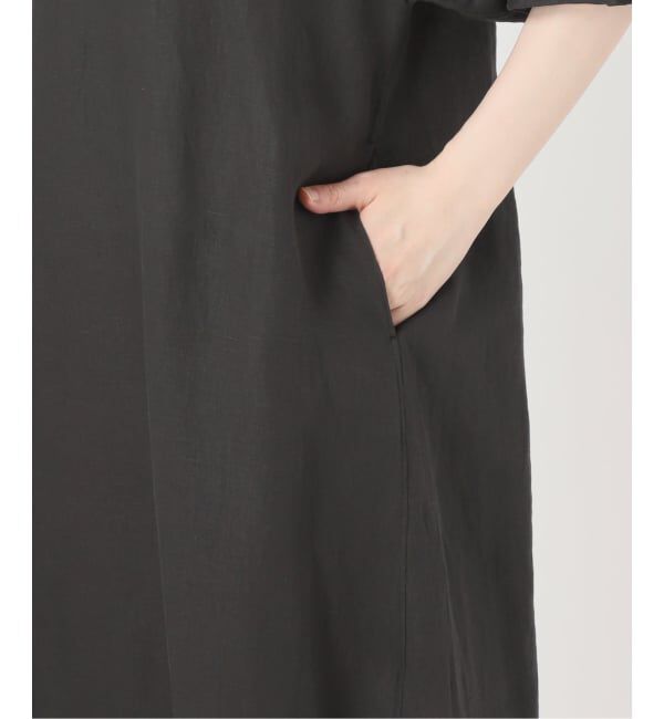 Spick and Span「TICCA リネンツイストスリーブワンピース」|ワンピース|
