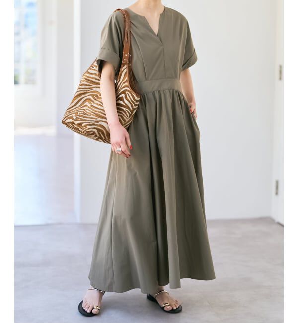 Spick and Span「《WEB限定 / 追加》タイプライタータックワンピース」|ワンピース|