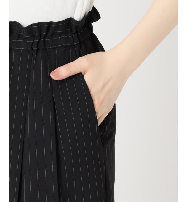 Spick and Span「ドライタッチドロストイージータックパンツ」|スラックス|