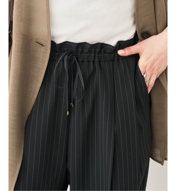 Spick and Span「ドライタッチドロストイージータックパンツ」|スラックス|