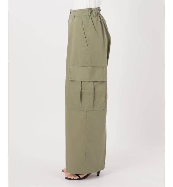 Spick and Span「コットンカーゴイージーパンツ」|カーゴ|