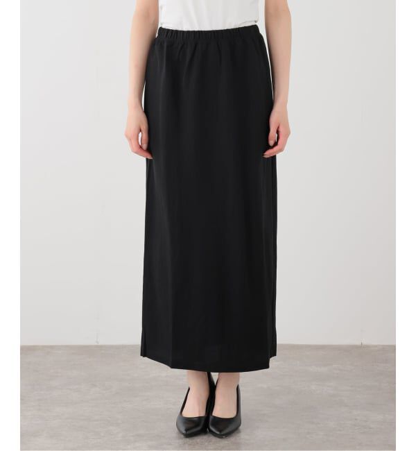Spick and Span「《セットアップ可》スムースフィールイージースカート」|スカート|