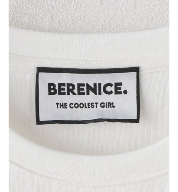 Spick and Span「《一部店舗+WEB限定》BERENICE. / べレニス TSHIRT COL ROND BRODERIE V」|Tシャツ・カットソー|