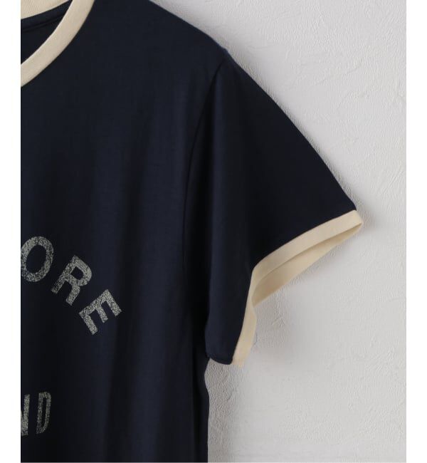 Spick and Span「カレッジトリムTシャツ」|Tシャツ・カットソー|